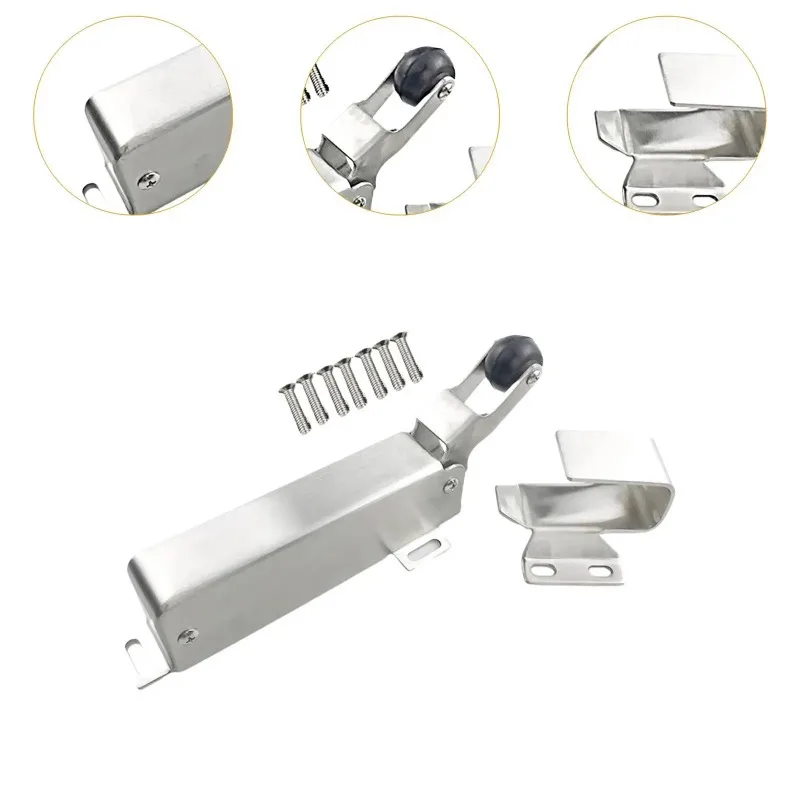 Cold storage return door closer, stainless steel external opening closer, hydraulic buffer reboiler, automatic door closer