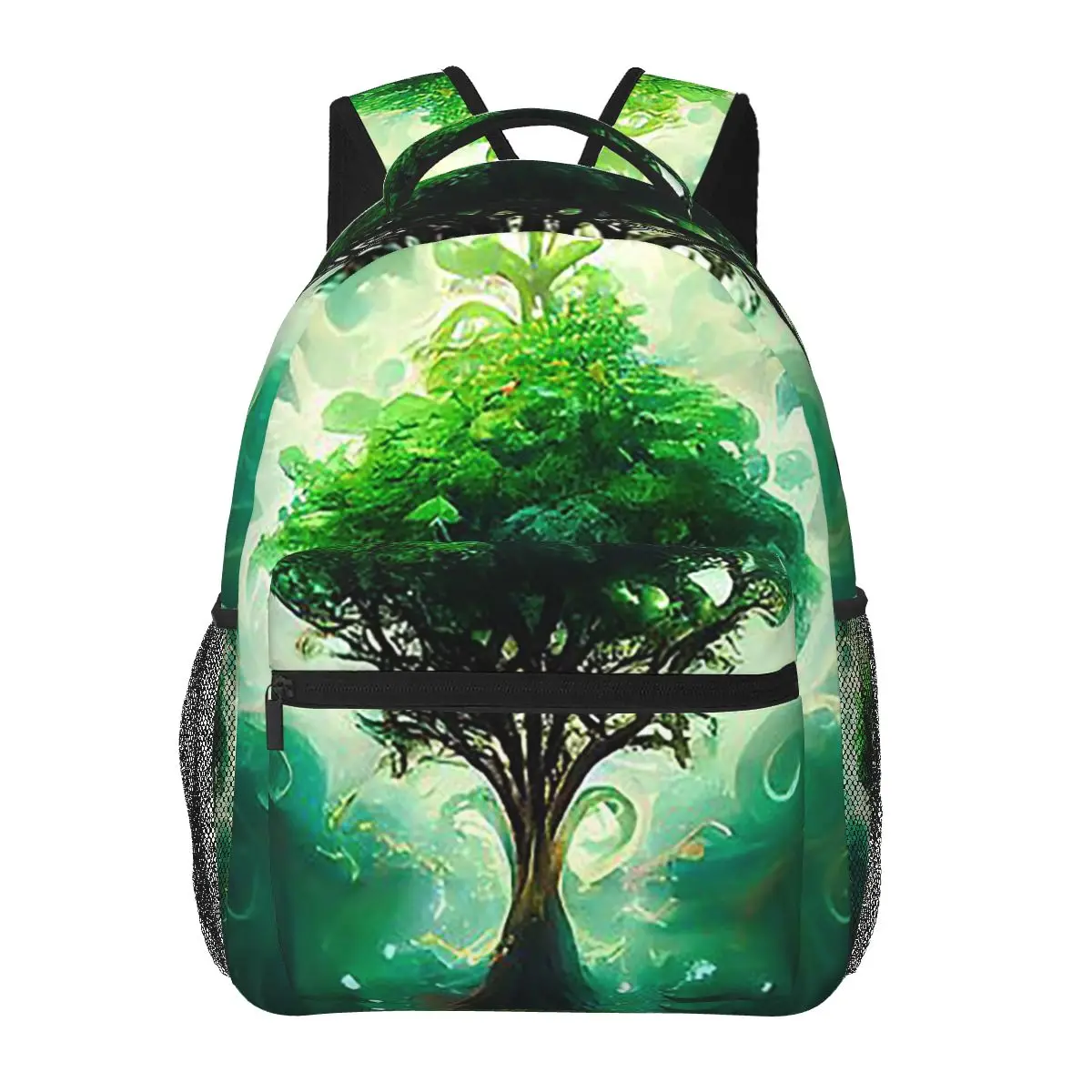 

Magic Green Tree Backpacks Boys Girls Bookbag Children School Bags Cartoon Laptop Rucksack Shoulder Bag Large Capacity