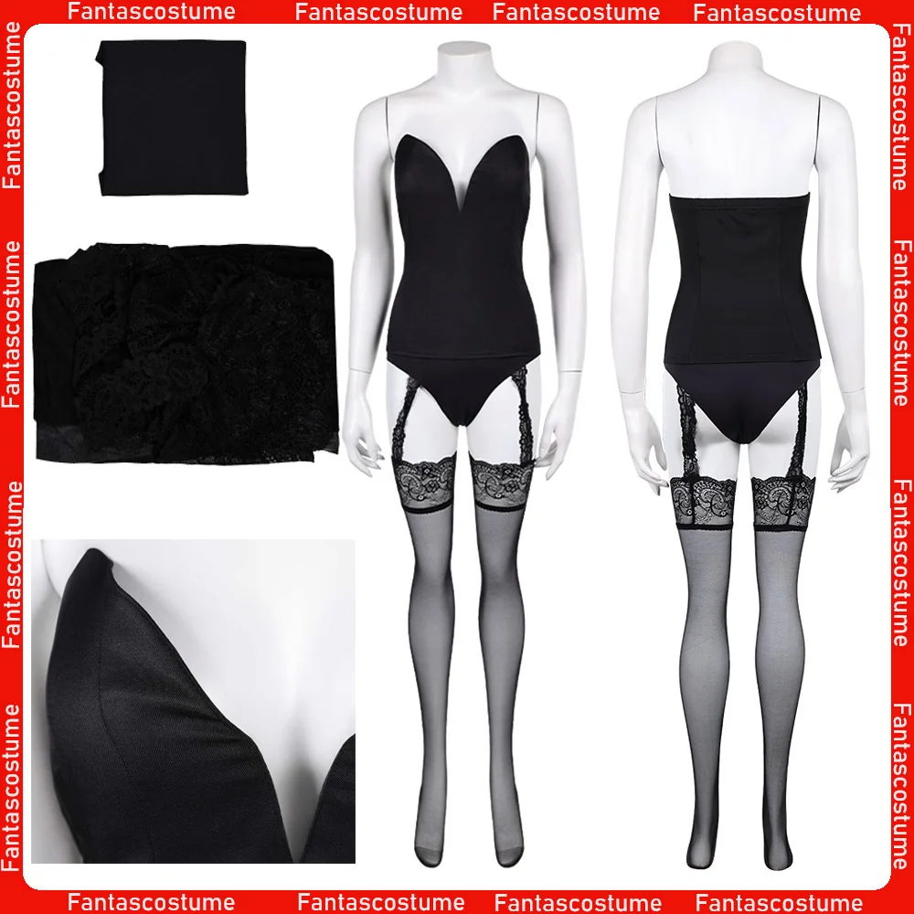 

Ethel Cripps Cosplay Costume Women Fantasia 2025 Sand Movie Roleplay Man Top Pants Stockings Outfits for Halloween Carnival Suit