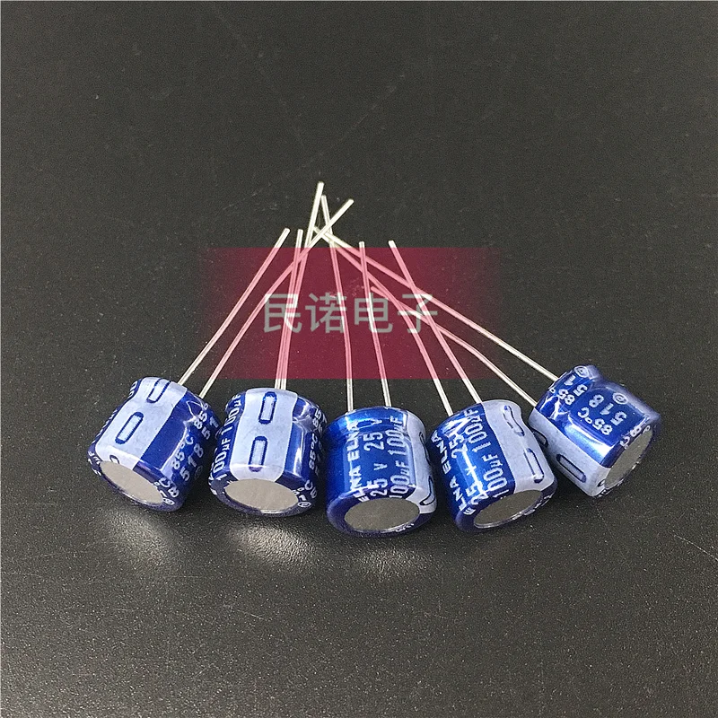 

200PCS/25V100UF Japanese 100UF 25V 85 degree brand new electrolytic capacitor