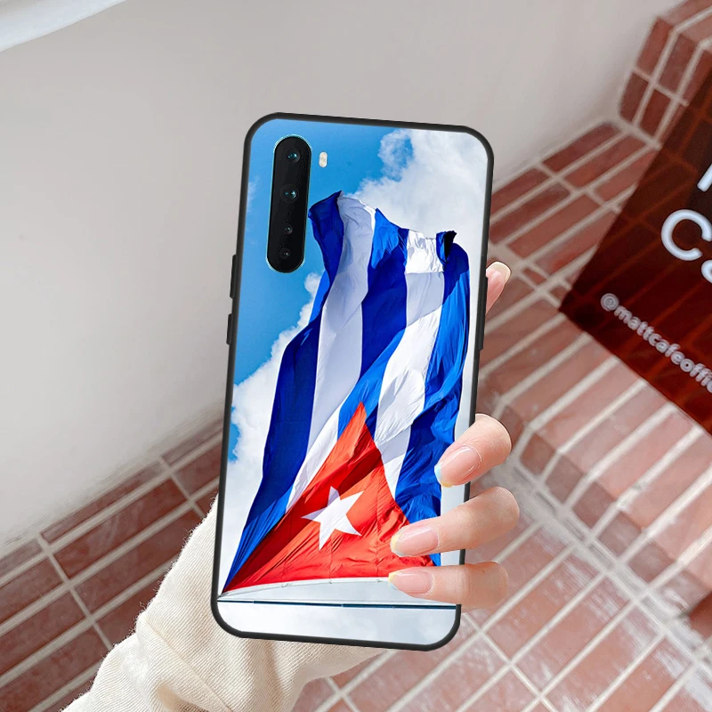 쿠바 국기 아트, OnePlus 10 Pro 9 Pro 9R 8T 10T 에이스용 케이스, OnePlus Nord N20 N10 2T CE 2 라이트 커버