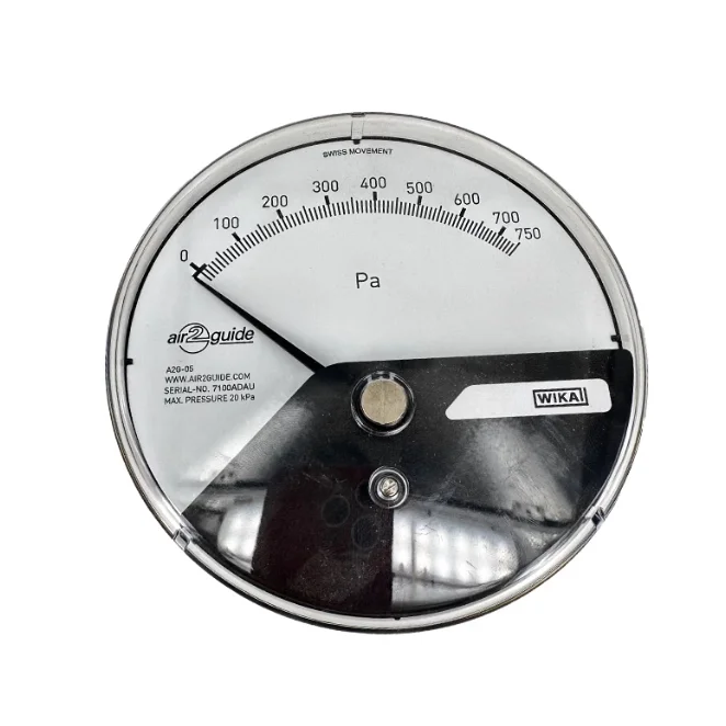 A2G-05 series economical differential pressure gauge is suitable for ventilation and air conditioning