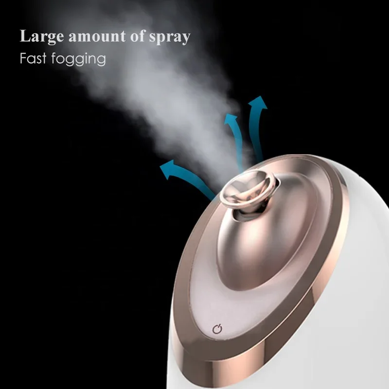 Intelligent facial care with 6 beauty modes: face steamer, water replenisher, and humidifier