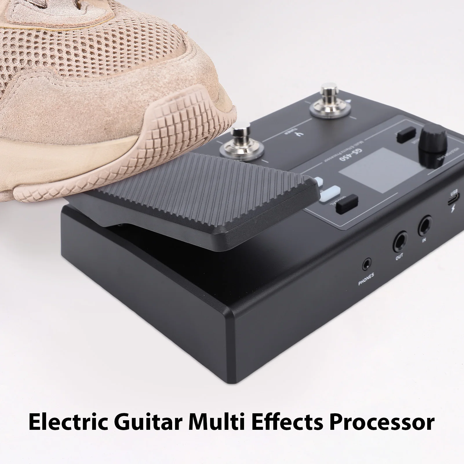 

Electric Guitar Effects Pedals Multi-effects Pedals BT Drum Machine Tuner 8 Parallel Modules 100 Preset 2 Footswitch APP Control