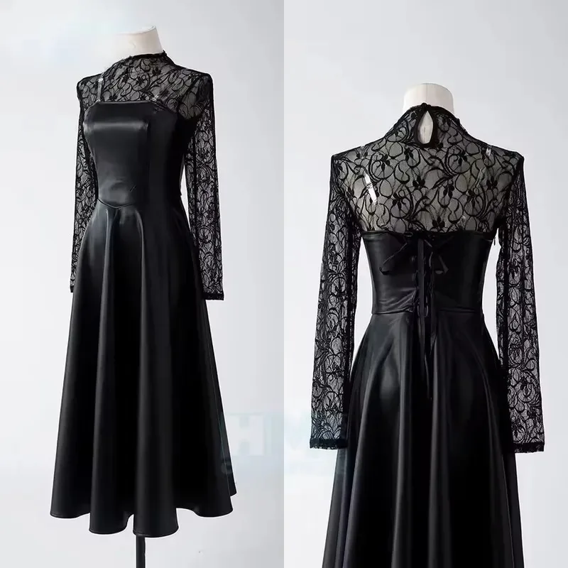 

Индивидуальный головной убор, вуаль, парик, аниме, женское черное платье, костюм Ms.Osaragi, головной убор для косплея, аксессуары на Хэллоуин dl; 1