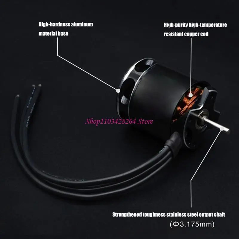 

Тихие операции бесщеточные наборы на 1850 кВ для 1/10 модели с дистанционным управлением модели модели