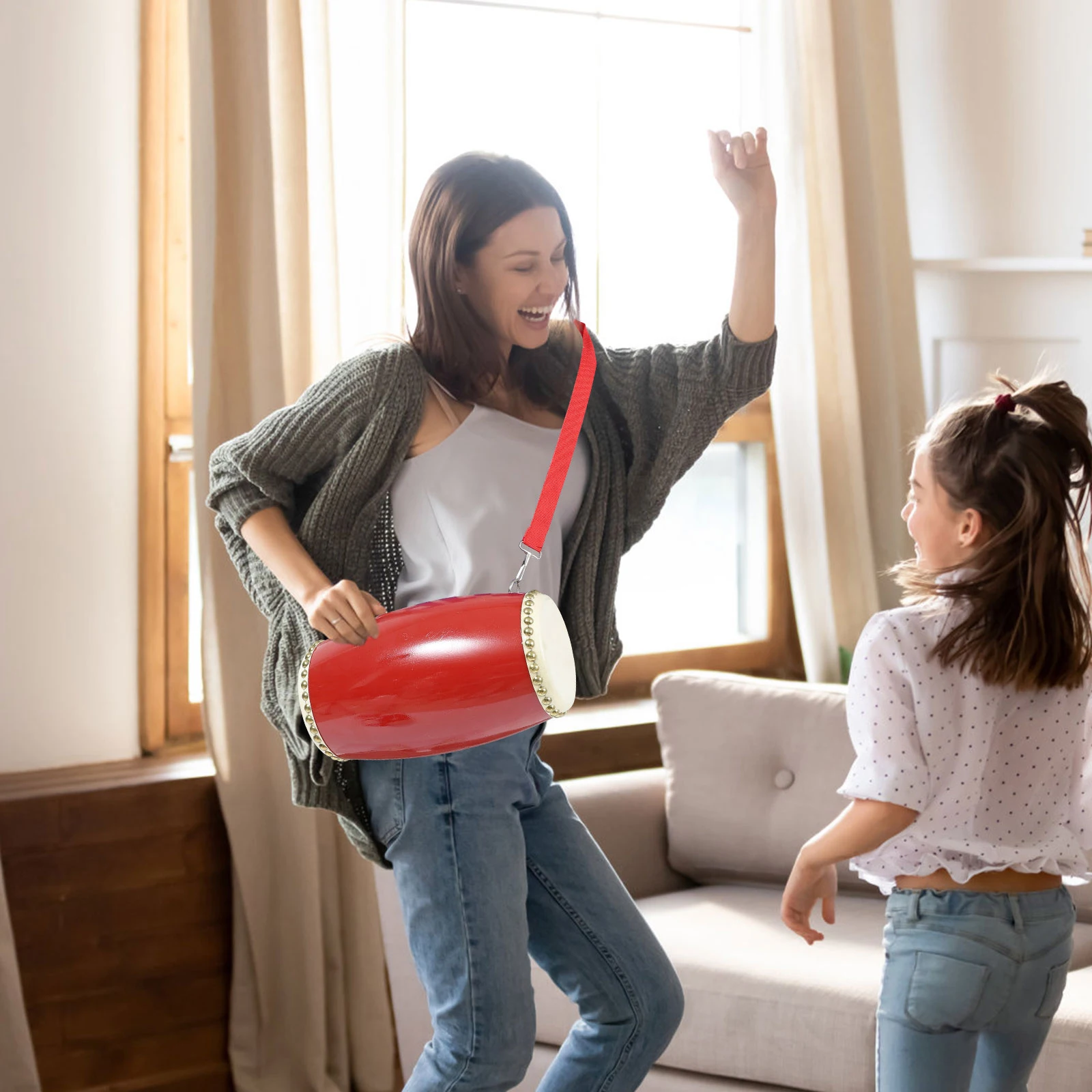 

Adjustable African Drum Strap Dual Hooks Waist Shoulder Belt Snare Drum Sling Percussion Instrument Strap Musical Accessories