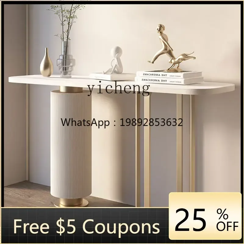 LYY   entrance table light luxury against the wall strip case a few narrow simple modern end view cabinet