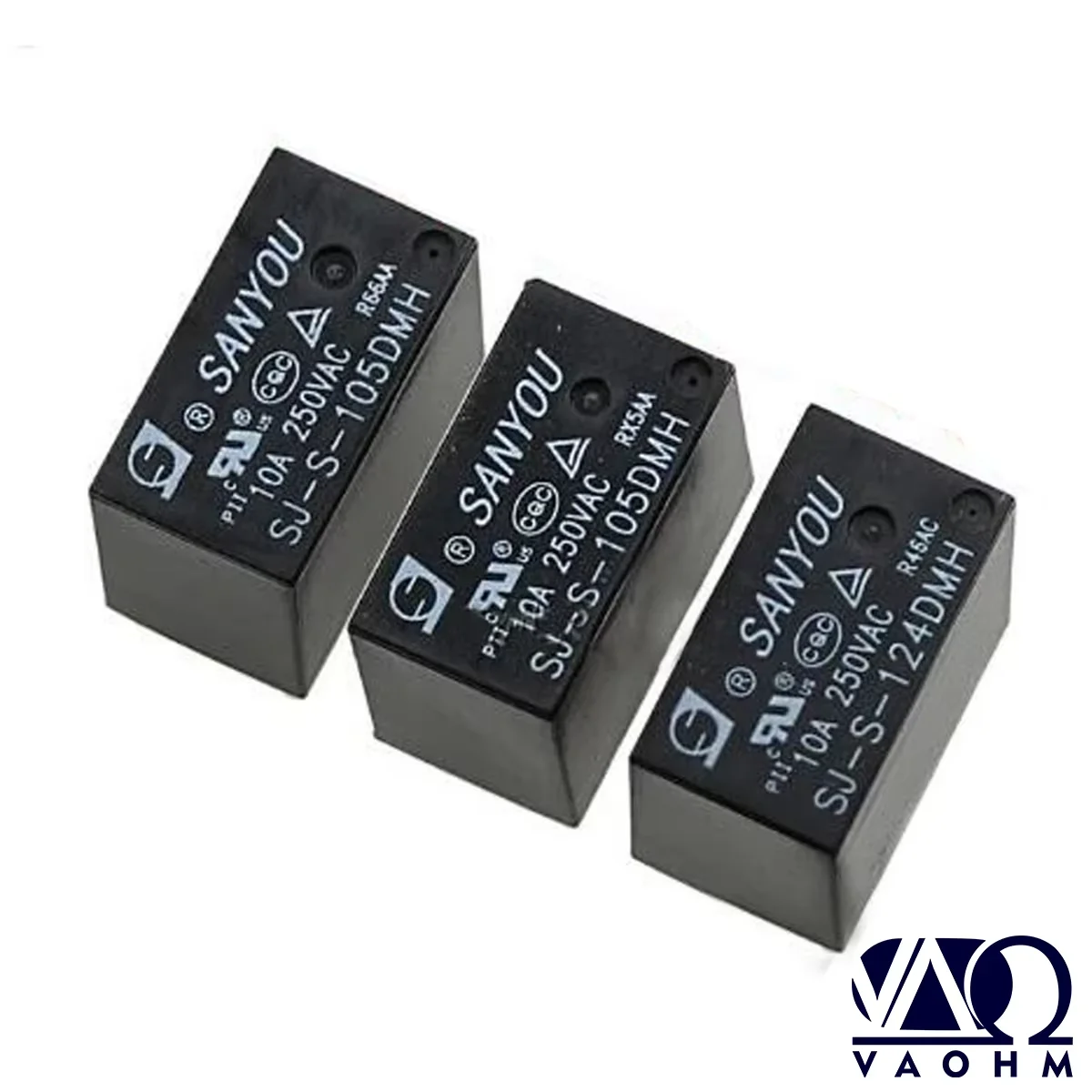 2PCS SJ-S-105DMH / SJ-S-112DMH-SJ / S-124DMH MINIATURE POWER RELAY