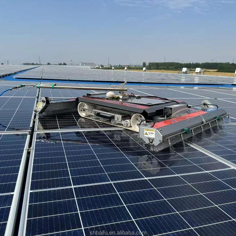 Solar Farm Cleaning Robot Automatic PV Panel Cleaner Machine for Utility Scale Photovoltaic Systems