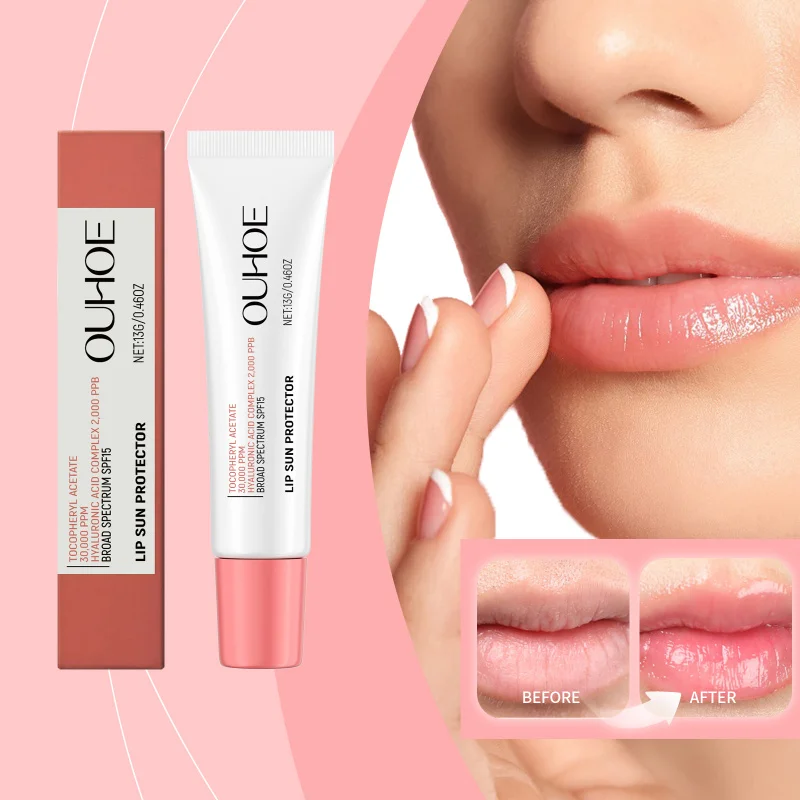 

Protective Lip Balm - Help Moisturize Lips, Hyaluronic Acid, Protect Lips, Reduce Water Loss, UV Protection, Soft Lips, 13g