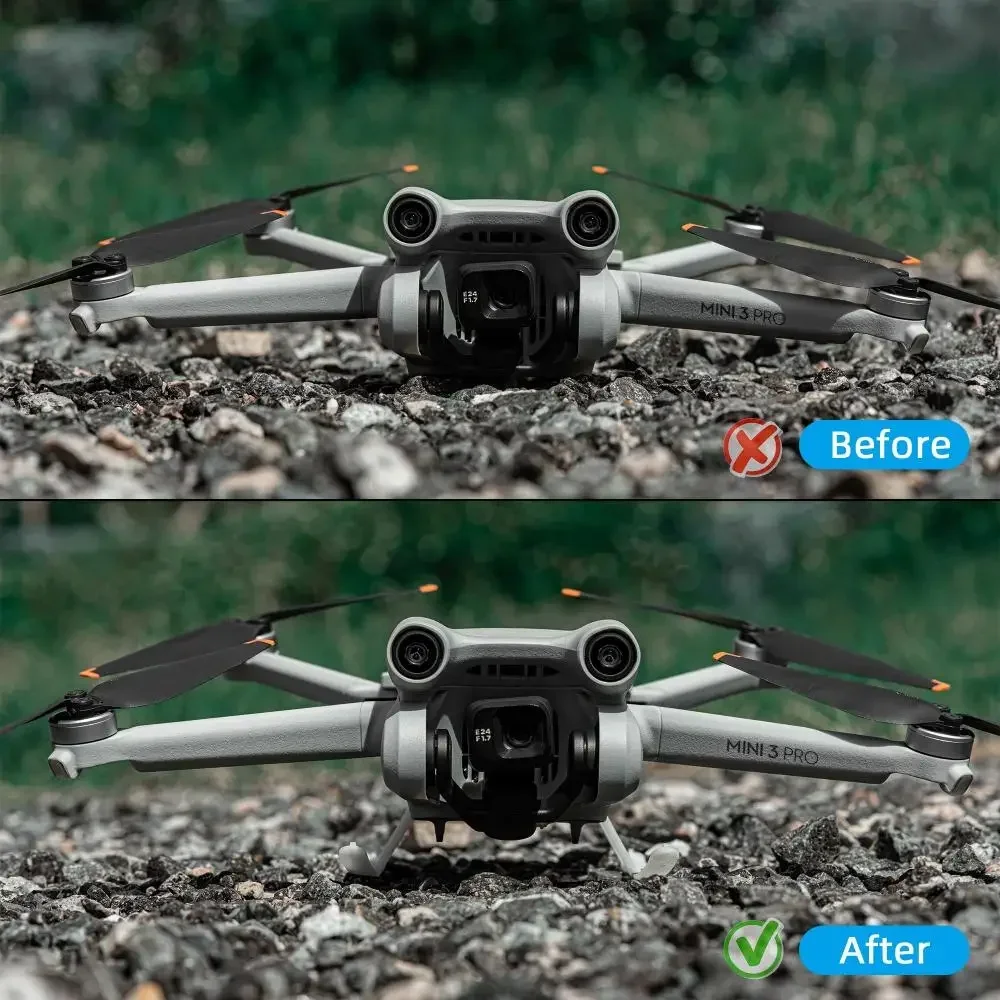 Powerwin ขยาย Landing Gear สําหรับ DJI Mini 3 Pro Landing Gear Landing Kit สําหรับ DJI Mini 3 Pro Drone อุปกรณ์เสริม