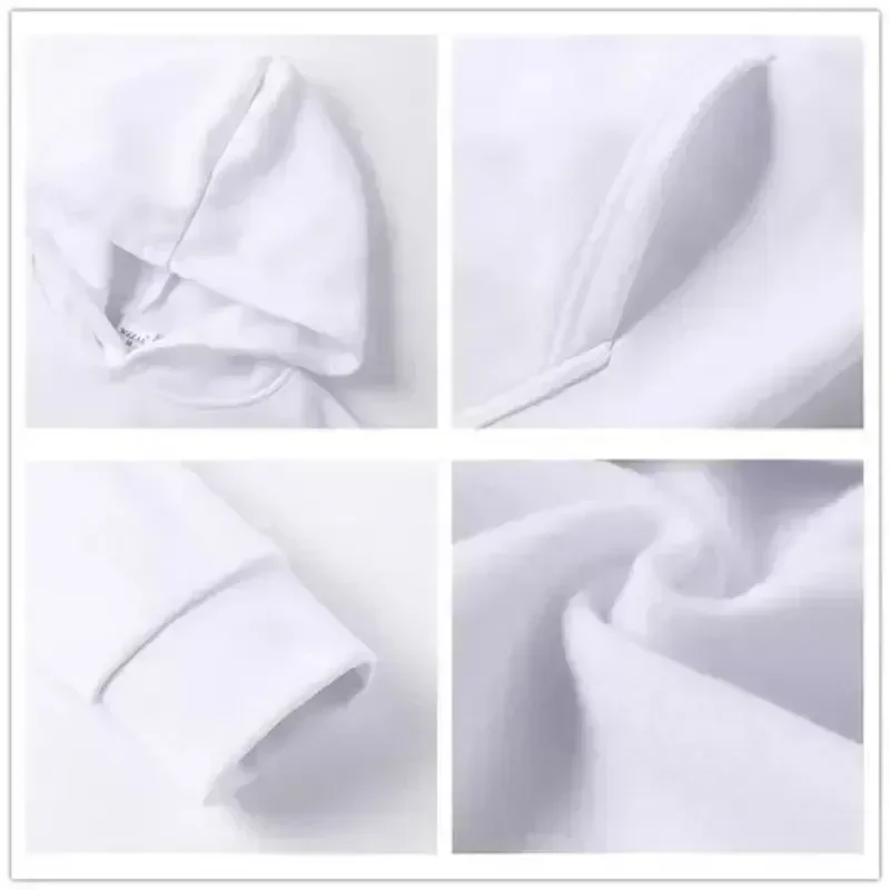 خمر فيلم قطاع طباعة 330G الثقيلة مقنعين البلوز نفس اللون هود للجنسين القطن البلوز مع التصميم الكلاسيكي