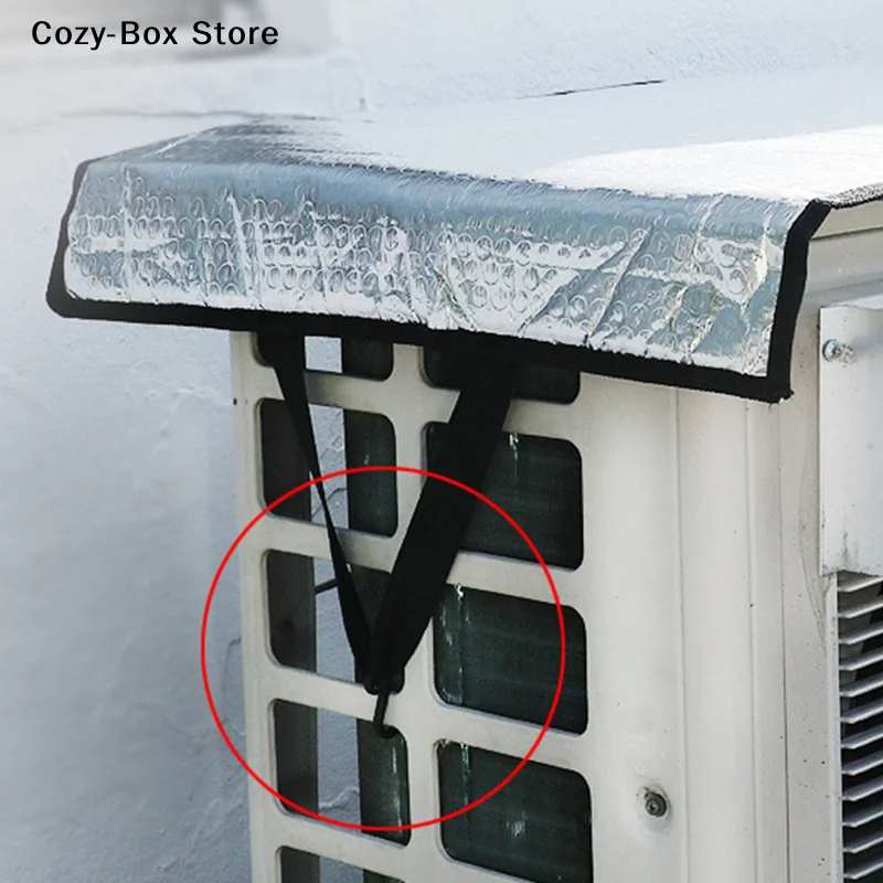 [ZY]Outdoor Rainproof Air Conditioning Cover Air Conditioner Waterproof Dust Cover Washing Anti-Dust Anti-Snow Cleaning Bag[ZY]
