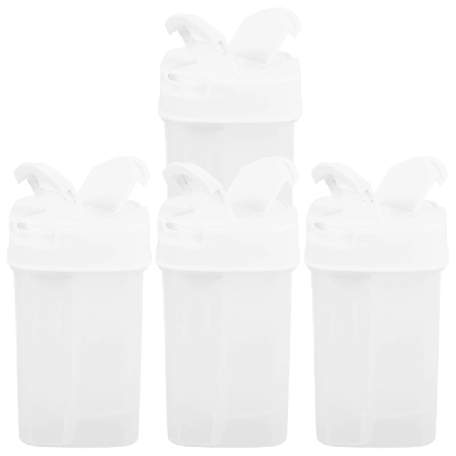 

4Pcs Seasoning Bottle Kitchen Canister Sugar Jar Salt Pepper Small Bottles Spice Storage Containers Household Travel