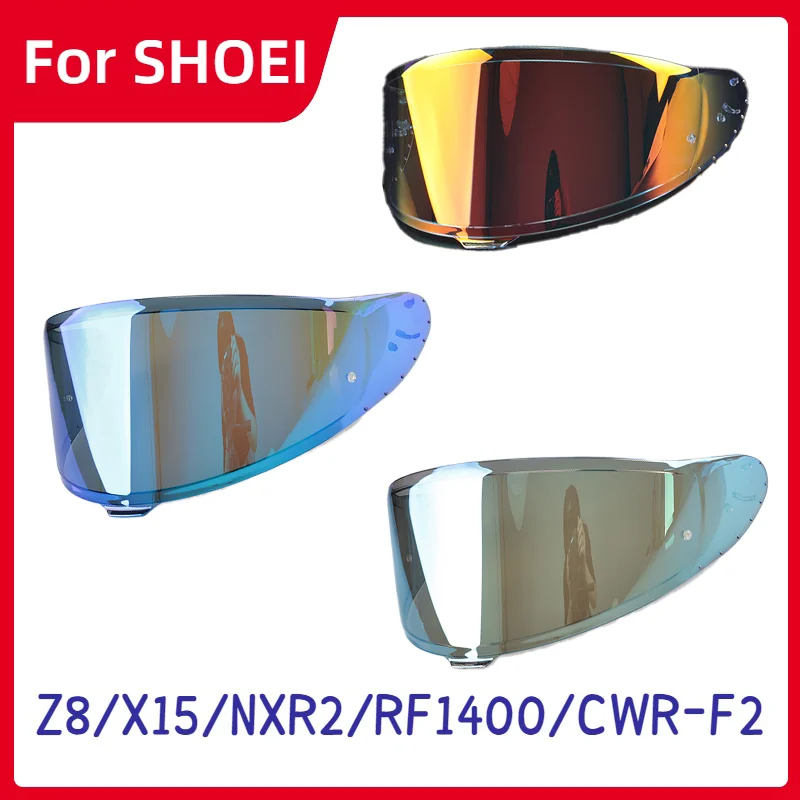 

Линзы для шлема для SHOEI Z8-X15, козырек для мотоциклетного шлема, анфас, очки для мотоциклетного шлема, обесцвеченные линзы, защитные линзы