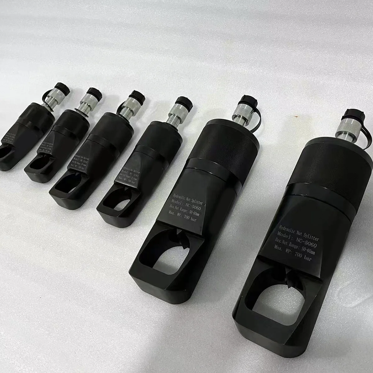 NC-1925 Hydraulische moerafscheider 10 ton M12-M16 moerafscheider