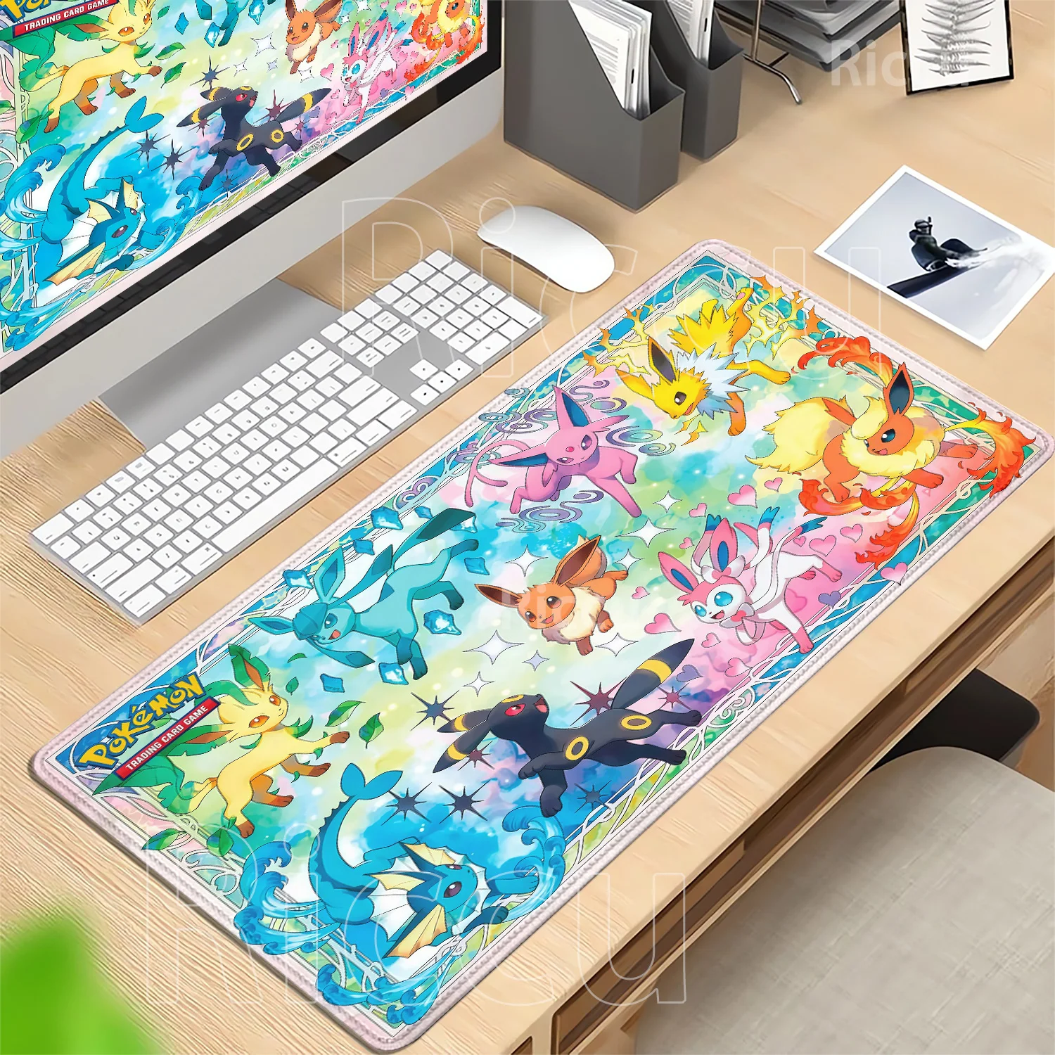 Mouse Pad XXL Eevee Pokémon pa - Gaming Keyboard Typewriter avaliação e preço