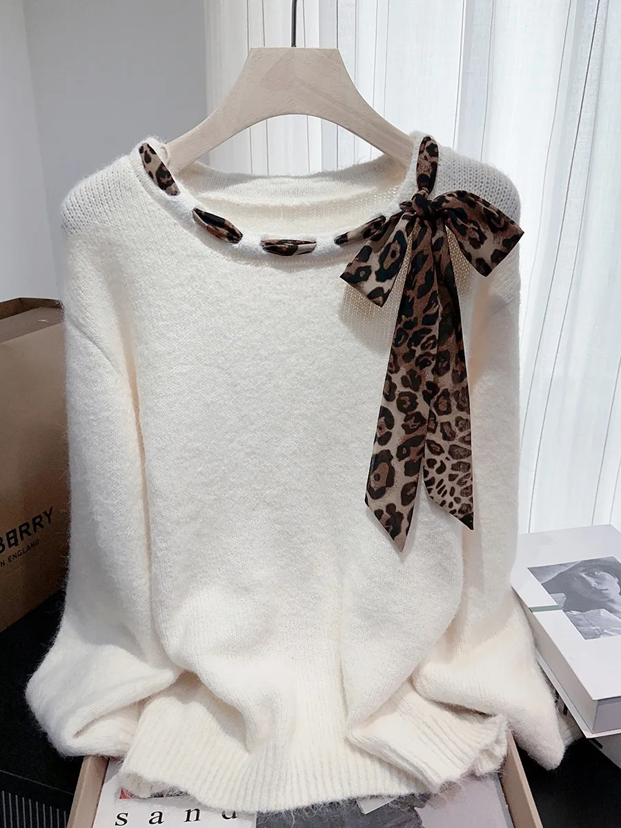 Top in maglia a sirena caramello da donna all'inizio dell'autunno Guangzhou tredicesimo viso Daliang maglione di lana di media lunghezza che copre il sedere