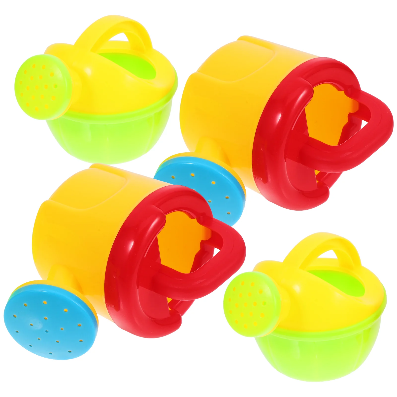 4 Pcs Toy Children's Preschool Education Beach Watering Bottle Kids Cans for Bathing Indoor Shower Boys Baby