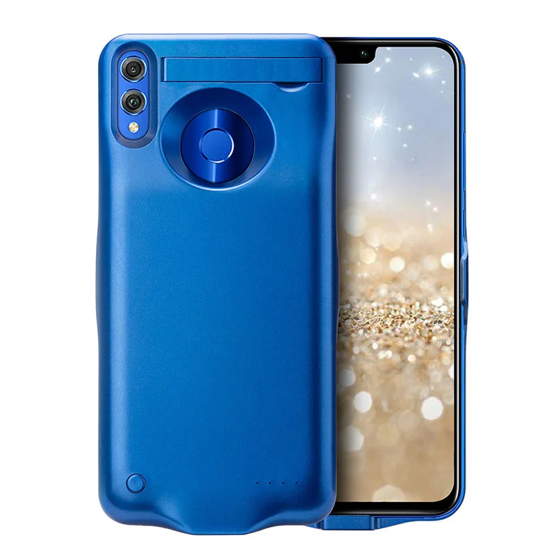 Imagem -02 - Energia para Huawei Honor 8x Bateria Case Capa de Backup Pacote Power Bank para Huawei Honor 8x Max Case Carregador de Bateria 10000mah Case de