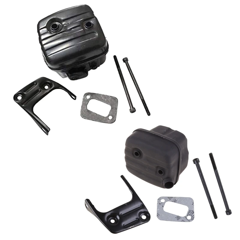 ราคาไม่แพงอะไหล่แพ็คใหม่ Exhuast Muffler สำหรับ ปะเก็นสกรูยึดสำหรับ Hus-qvarna 345 346XP 350 351 353 Drop Shipping