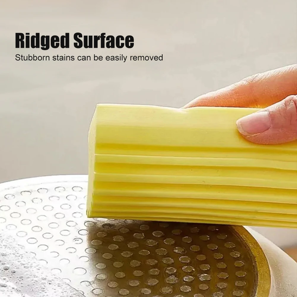 Reusable Damp Clean Duster Sponge Portable Multi-purpose Cleaning Sponge Brush For Cleaning Blinds Glass Household Cleaning Tool