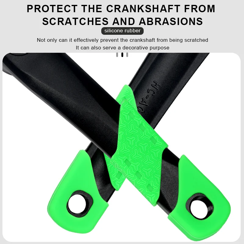 Fahrrad Kurbel Arm Schutz Abdeckung Silikon Straße Fahrrad Kurbel Stiefel Staub Proof Abdeckung Boot MTB Kurbel Arm Abdeckung Radfahren Zubehör