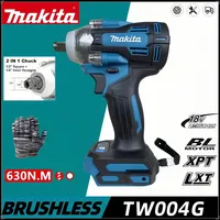 Makita TW004G 무브러시 드라이버 18V Screwdriver Machine Brushless Electric Screwdriver Rechargable Drill Driver For Makita 18V