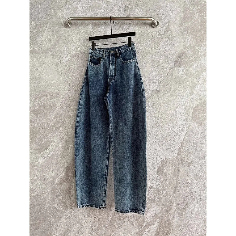 

2025 High Quality Cotton Versatile Style Cotton Blue Denim Jeans Pants