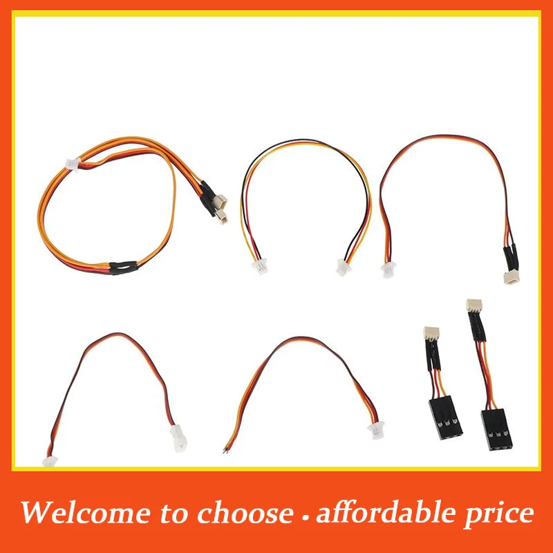 

[]1pc JST 1.0mm 3P Male And Female Connector AR6400 Receiver Connector Specktrum 1.0mm 3P Connector Y Cable Female Tp JR Cable