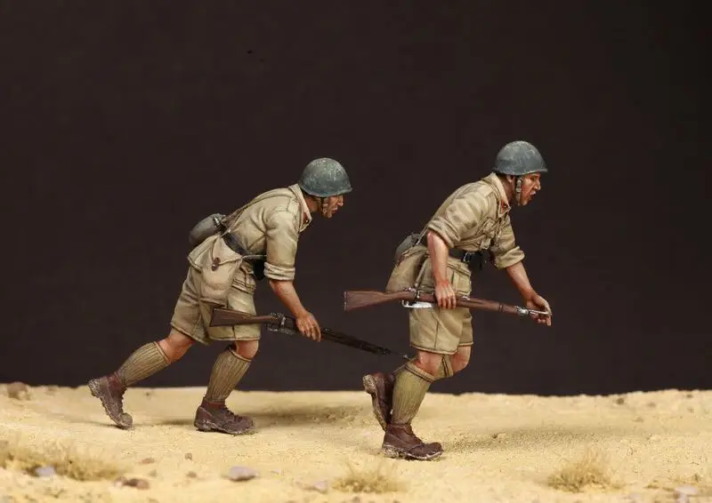 1/35เรซินรูป GK,ประกอบและ Unpainted Kit