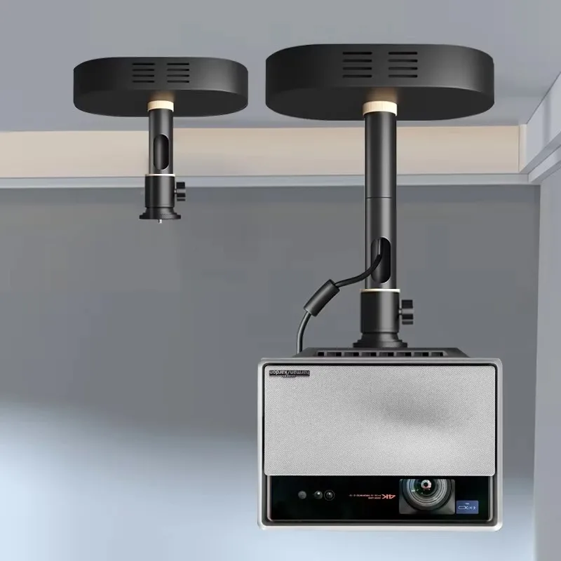 

Universal 360 Degrees Rotate Projector Bracket Ceiling Mount for Heavy Projector Hidden Adapter for Projectors 10 KGS