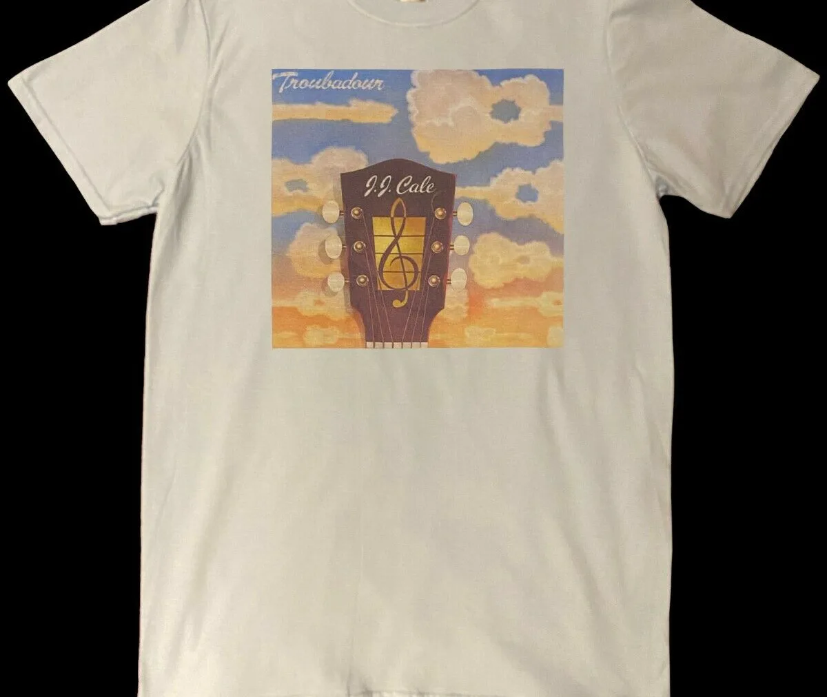 J Cale Troubadour White All Size Classic T Shirt AA574