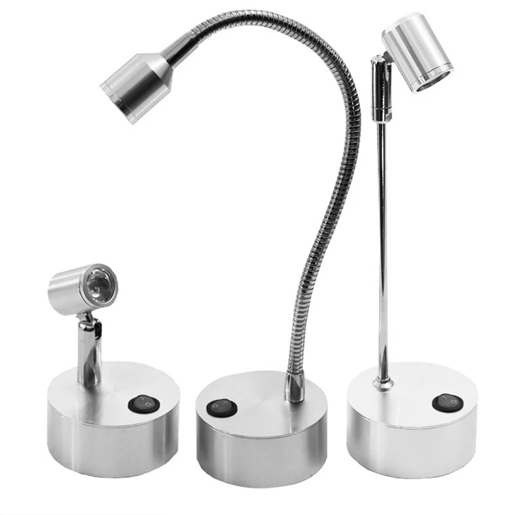 

Led Spotlight 3W Metal Stake Waterproof For Showcase Jewelry Cabinet Display Lighting Stylish Lamp Indoor Outdoor