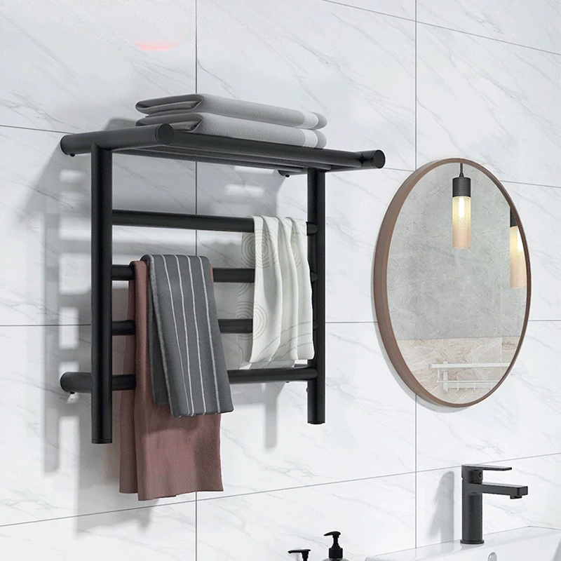 Household electric towel rack with rack waterproof low energy consumption temperature control