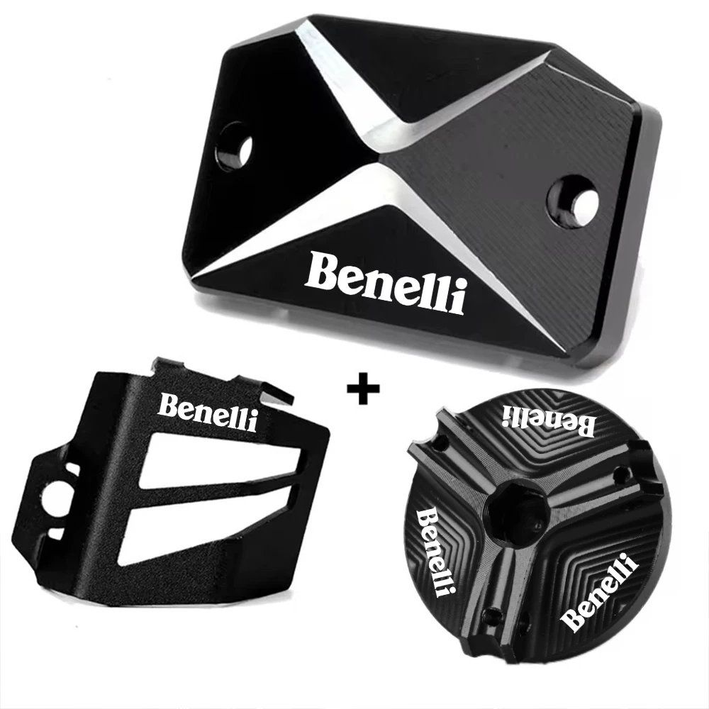 Bouchon de remplissage d\'huile pour frein de moto, protecteur de réservoir, Benelli TRK 502 X TRK502 TRK502X TRK 502X Leoncino 500 CNC