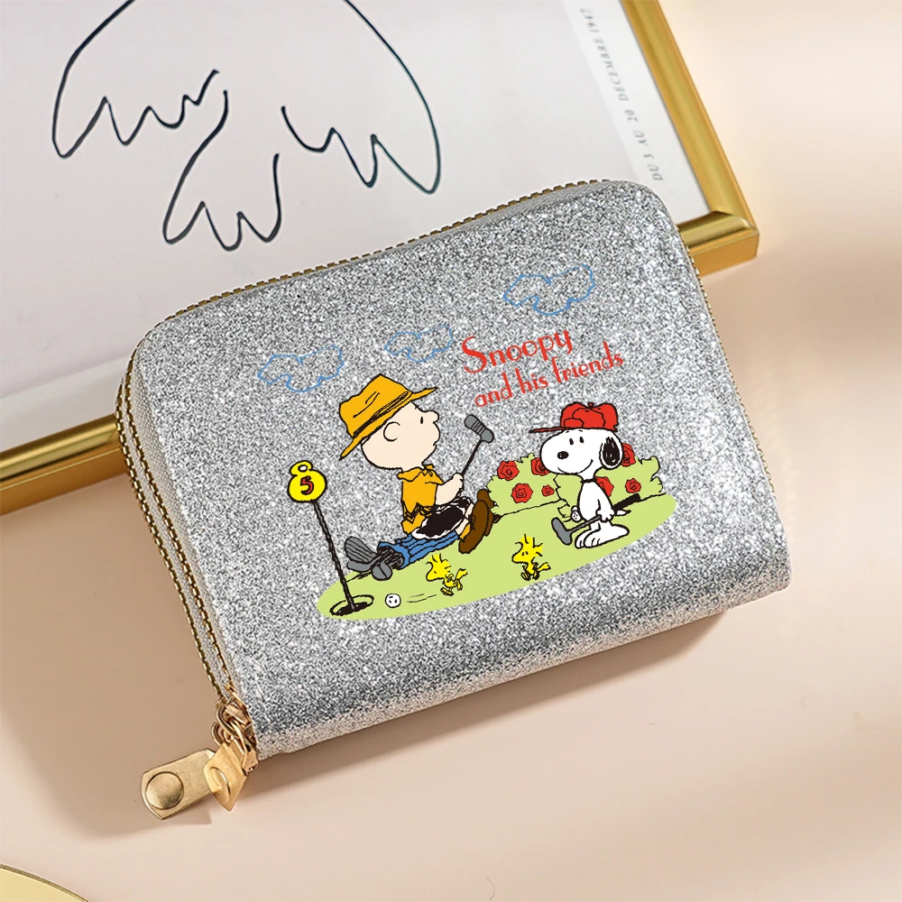 سنوبيس محافظ رجل إمرأة مشرقة حافظة للبطاقات أنيمي الكرتون حقيبة المال الإناث حامل بطاقة الائتمان موضة محفظة نسائية للعملات المعدنية هدايا عيد الميلاد