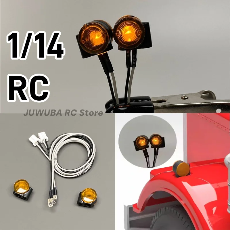 1/14 RC Lkw Position Licht Umriss Lampe LED Für Tamiya 1/14 RC Traktor Lkw König Hauler Globe Liner Teile Zubehör
