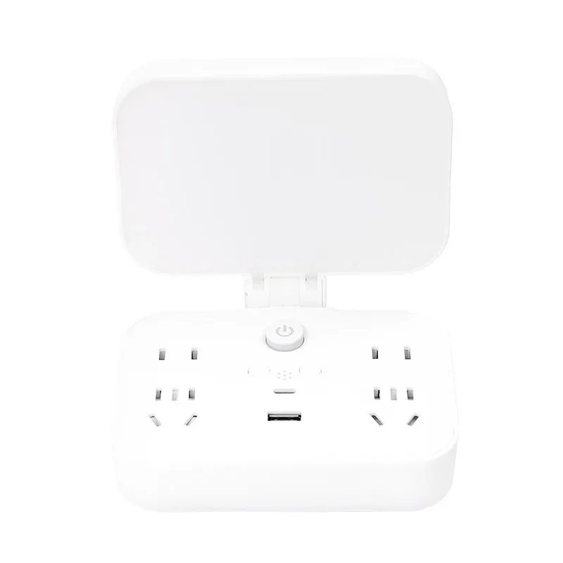 Intelligent Voice Socket Desk Lamp Power Strip with Usb Night Office Bedside Nursing Sleep Baby Eye-Protection Lamp