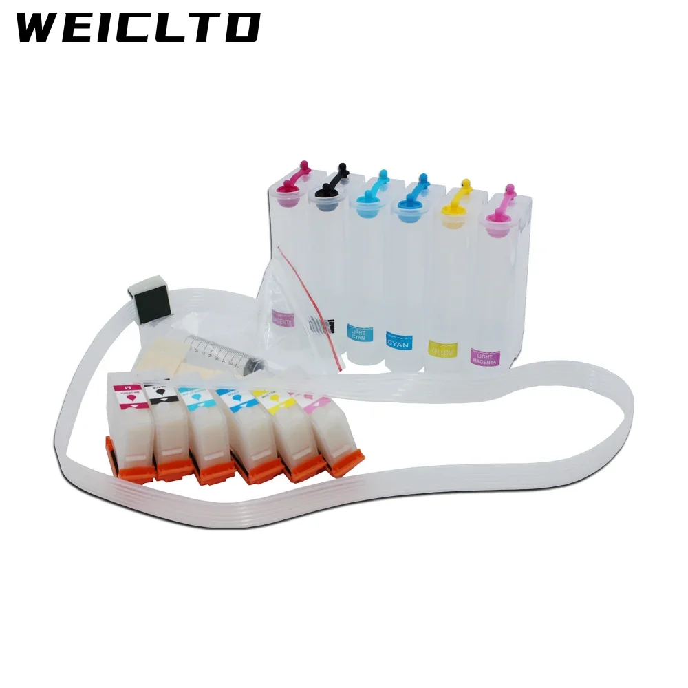 6Color 378XL 478XL 312XL 314XL Ciss Ink Supply System No Chip for Epson Epxression Photo XP-15000 XP-15080 XP-15010 Printer