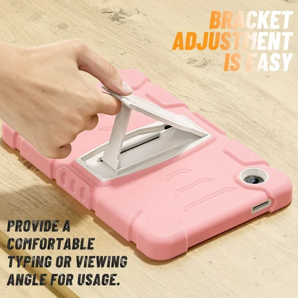 Stand Case For iPad A16 2025 11th 10.9 2022 10th 10.2 7th 8th 9th Air 3 2 Pro 10.5 9.7 2017 2018 Mini 4 5 Heavy Duty Tablet Etui