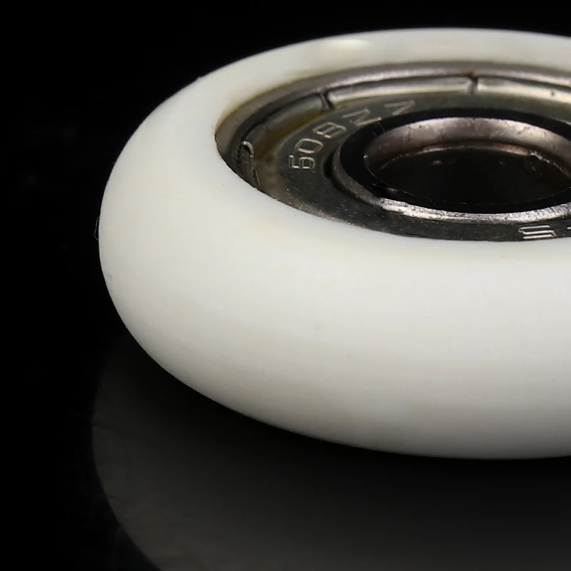 

1 шт. 608 ZZ 8*30*8.5 мм, круглое роликовое колесо из нейлона POM, обернутое POM, с подшипником 608ZZ, пластиковый роликовый шкив