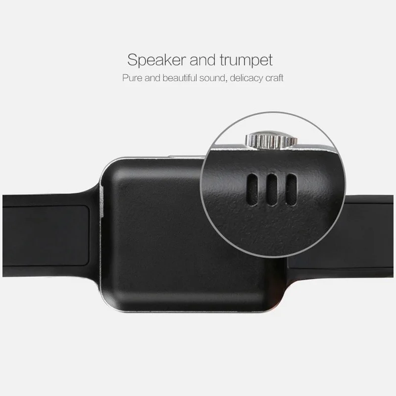 Reloj inteligente A1 con Bluetooth, pulsera deportiva con podómetro, tarjeta SIM, pasómetro, cámara, para Android, mejor que GT08 DZ09