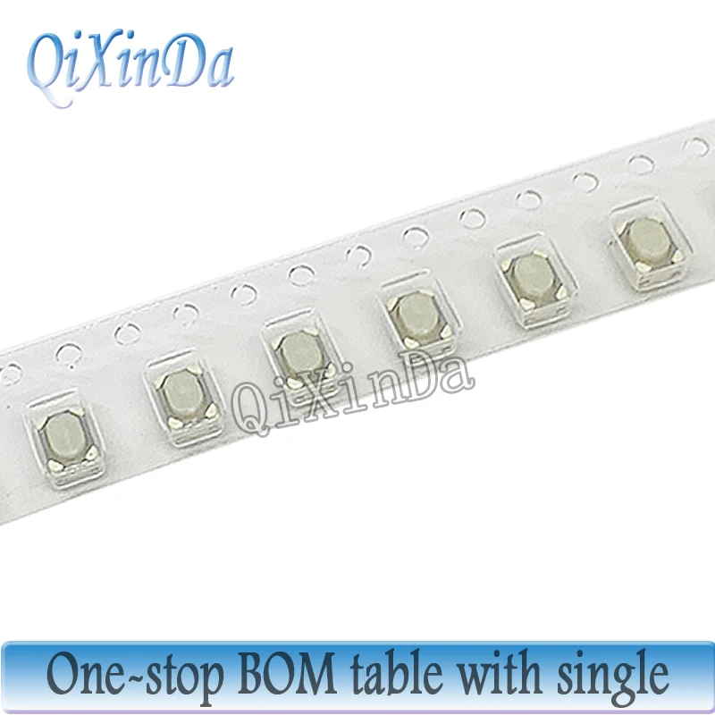 50pcs/lot SKRPABE010  New Original Japan ALPS Switch Tactile N.O. SPST Button J-Bend 0.05A 16VDC 1.57N SMD Automotive T/R