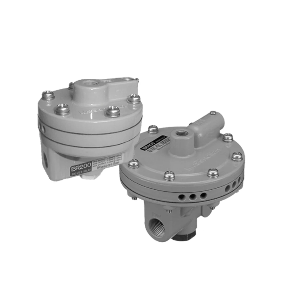 Relés Neumáticos de Refuerzo Masoneilan Originales BR200 BR400 150 Psi, Relés de Refuerzo de Volumen de Alta Capacidad