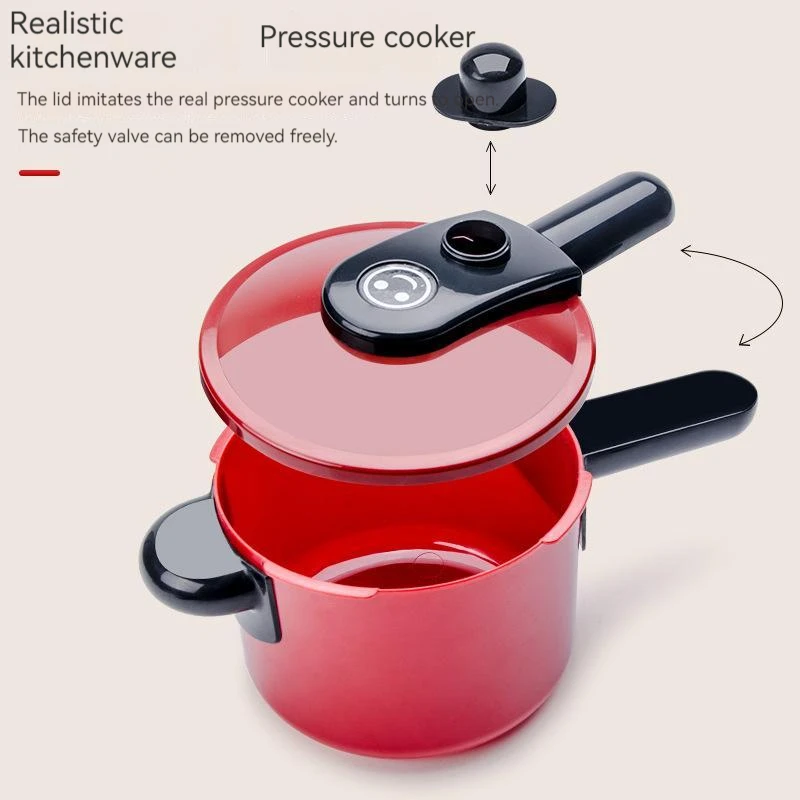 Simulation Pretend Play Kitchen Toy Cookware Set Cooking Food Fruit Vegetable Play House Puzzle Toys For Girls Children