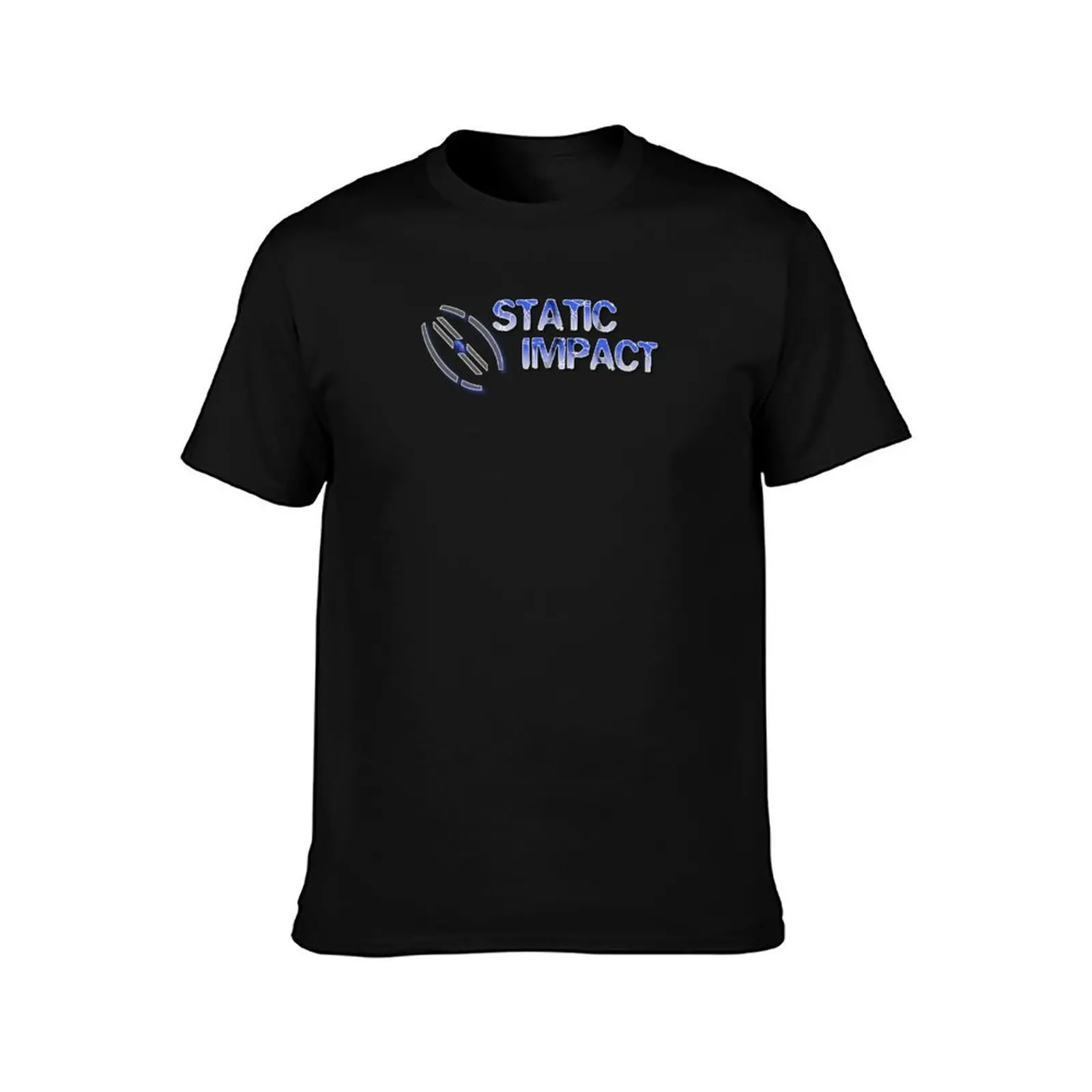 STATIC IMPACT T-Shirt Basic All Season Solid T-Shirt