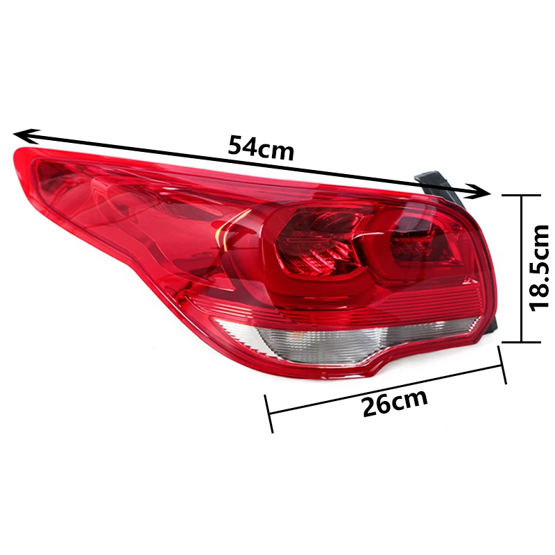 Rear Tail Light Brake Lamp For Chevrolet Cavalier 2016 2017 2018 2019 Bumper Taillight Assembly Signal Light Car Accessories