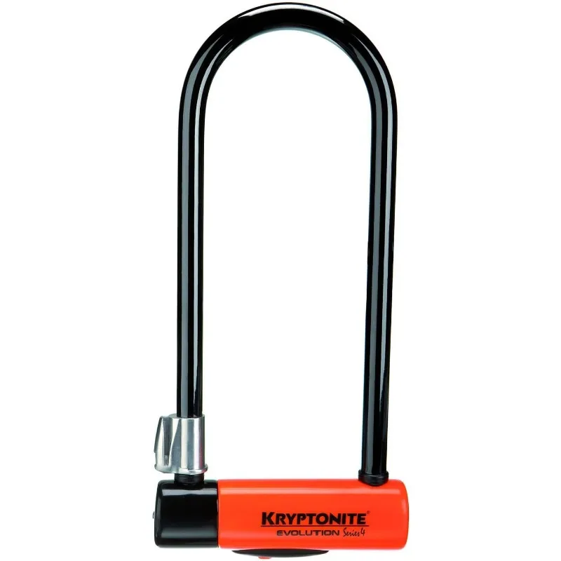 

Kryptonite Evolution Series-4 LS Heavy Duty Bicycle U Lock Bike Lock with Transit FlexFrame Bracket (4-Inch x 11.5-Inch)